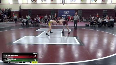 138 lbs Round 1 - Kaden Kremer, Independence vs JJ Callahan, Alburnett