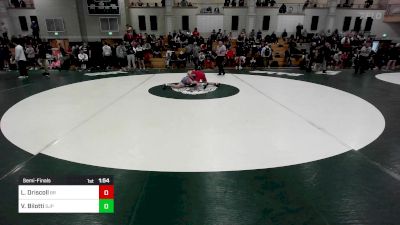 175 lbs Semifinal - Luke Driscoll, Bridgewater-Raynham vs Vince Bilotti, Saint John's Prep