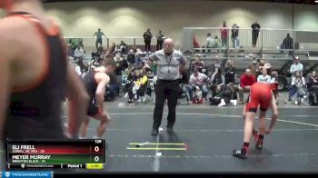 129 lbs Placement (4 Team) - Meyer Murray, Brighton Black vs Eli Frell, Lowell WC Red