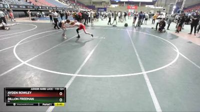 119-124 lbs Round 2 - Ayden Rowley, IL vs Dillon Freeman, IA