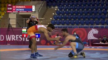 61 kg Quarterfinal - Ravinder RAVINDER, IND vs Majid DASTAN, IRI