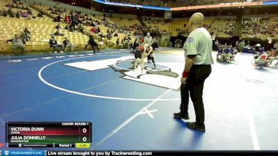 110 Class 2 lbs Champ. Round 1 - Julia Donnelly, Washington vs Victoria Dunn, Ozark