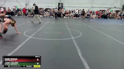 98 lbs Round 1 (8 Team) - Gabe Roman, Team Shutt GT vs Cade Collins, NJ Rams Wrestling