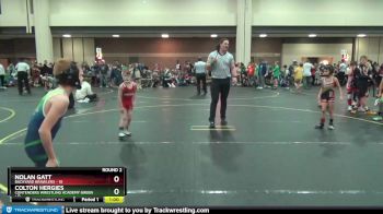 50 lbs Round 2 (6 Team) - Nolan Gatt, Backyard Brawlers vs Colton Hergies, Contenders Wrestling Academy Green