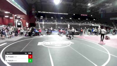 82 lbs Quarterfinal - Evan Propes, Eastside United vs Brayden Yakich, Black Fox Wr Ac