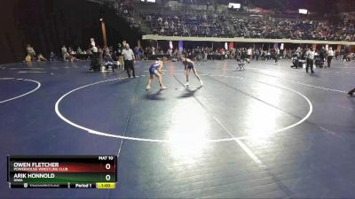 98 lbs Semifinal - Arik Honnold, Iowa vs Owen Fletcher, Powerhouse Wrestling Club