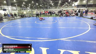 106 lbs Round 2 (4 Team) - Aiden Hollis, THRACIAN GLADIATOR WC vs Skyles Burkhead, GRAPPLERS GARAGE