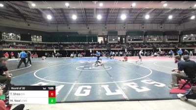 150 lbs Round Of 32 - Tyler Shea, Green Farms Academy vs Mekhi Neal, St. Mary's Ryken