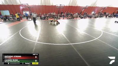 106 lbs Cons. Semi - Anthony Strong, Wisconsin vs Camden Rugg, Ringers Wrestling Club