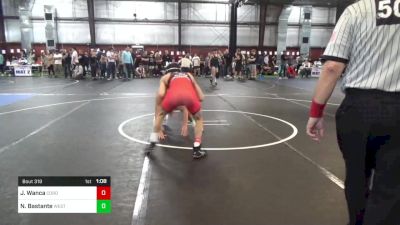 135 lbs Quarterfinal - Jace Wanca, Cordoba Trained vs Nicholas Bastante, West Essex