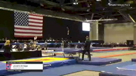 Jovohn Arriaga - Double Mini Trampoline, Desert Gymcats - 2021 USA Gymnastics Championships