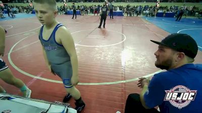 110 lbs Round Of 16 - Oakley Rich, Dodge City vs Marshall Boso, Choctaw Ironman Youth Wrestling