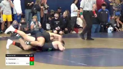 184 lbs Prelims - Kaleb Kamerer, SRU Unrostered vs Kyle Cochran, Maryland