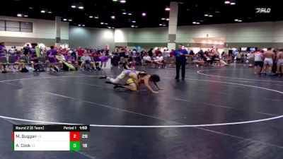 160 lbs Round 2 (6 Team) - Ayden Cook, Sunbear Wrestling vs Michael Duggan, Bubbletown Mat