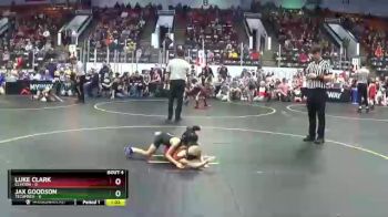 49 lbs Round 2 (4 Team) - Luke Clark, Clinton vs Jax Goodson, Tecumseh