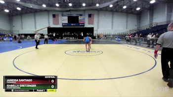 152 lbs Semifinal - Janessa Santiago, Cazenovia vs Isabella Gretzinger, Shenendehowa