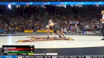 157 lbs Final - Eric Barone, Illinois vs Griffin Parriott, Purdue