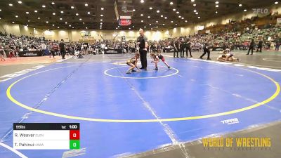 55 lbs Consi Of 4 - Rhonda Weaver, Glendale Mat Club vs Taliah Pahinui, Hawaii