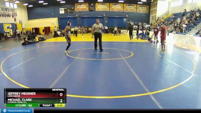 106 White Semifinal - Jeffrey Messner, Lake Gibson vs MICHAEL CLARK, Cypress Creek H S