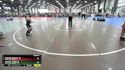 80 lbs Rd# 10- 4:00pm Saturday Final Pool - Mateo Garcia, Team New Mexico vs Justin Wildy Jr, Maryland BLACK