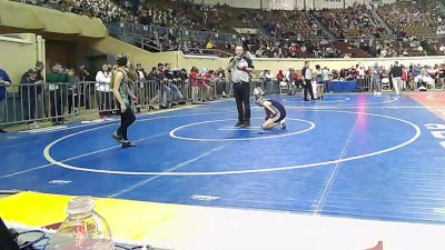 92 lbs Quarterfinal - Avery Stilley, Enid Junior High vs Gracie Springfield, Runestone