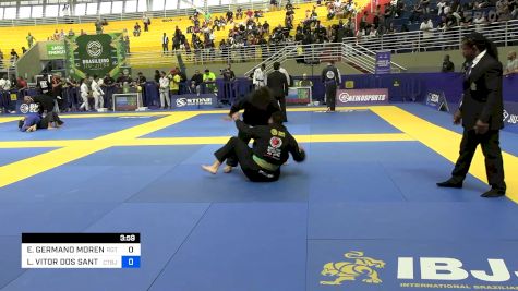 EDUARDO GERMANO MORENO vs LUIZ VITOR DOS SANTOS DINIZ 2024 Brasileiro Jiu-Jitsu IBJJF