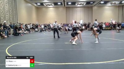 132 lbs Round Of 256 - Gavin Ross, Diablo Grande WC vs Parker Ballantyne, Westlake