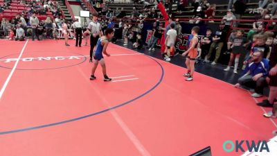 85 lbs Semifinal - Beckhem Fields, Cowboy Wrestling Club vs Isaiah Dugan, Kansas Young Guns