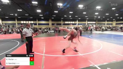 123 lbs Consolation - Kozad Porter, Cwc vs Giovanni Sanchez, Duran Elite