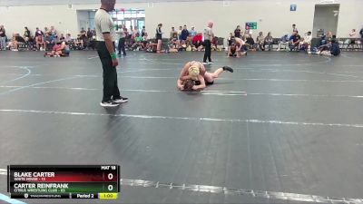 144 lbs Cons. Round 1 - Carter Reinfrank, Citrus Wrestling Club vs Blake Carter, White House