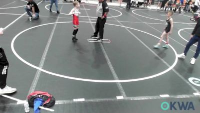 73 lbs 5th Place - Wyatt Newton, Team Tulsa Wrestling Club vs Lukus Ringquist, HURRICANE WRESTLING ACADEMY