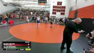 138B Round 1 - Blake Edwards, Thunder Basin High School vs Blaine Nelson, Natrona County