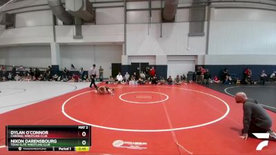 72 lbs Semifinal - Dylan O`Connor, Cardinal Wrestling Club vs Nixon Darensbourg, Texas Elite Wrestling Club