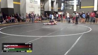 170 lbs Quarterfinal - Valerie Hamilton, Illinois vs Belle Suchta, Minnesota