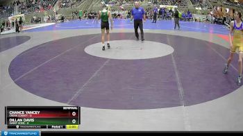 108 lbs Semis & 1st Wrestleback (8 Team) - Chance Yancey, Crook County vs Dillan Davis, Sweet Home