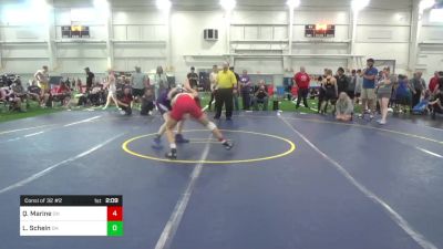 132-C lbs Consi Of 32 #2 - Quinton Marine, OH vs Lane Schein, OH