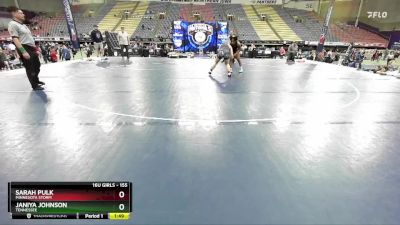 155 lbs Semifinal - Sarah Pulk, Minnesota Storm vs Janiya Johnson, Tennessee