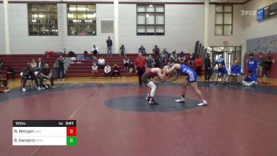 165 lbs Consi Of 4 - Nicholas Morgan, Holy Innocents' Episcopal School vs Ben Sanders, Episcopal - Houston