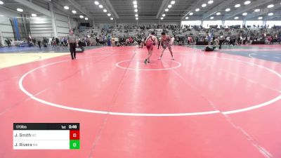170 lbs Consi Of 16 #2 - James Smith, NC vs Jarmanny Rivera, MA