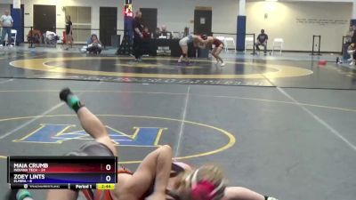 143.0 Round 4 (16 Team) - Zoey Lints, Elmira vs Maia Crumb, Indiana Tech