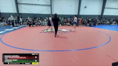 190 lbs Quarterfinal - Carson Daily, Washington vs Mason Darvell, CNWC Concede Nothing Wrestling Club