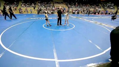 61 lbs Rr Rnd 1 - Hagen Byrd, Salina Wrestling Club vs Reagan Wartluft, Broken Arrow Wrestling Club