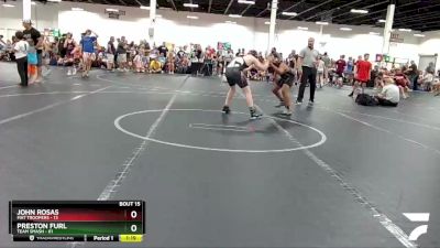 130 lbs Round 4 (8 Team) - Preston Furl, Team Smash vs John Rosas, Mat Troopers