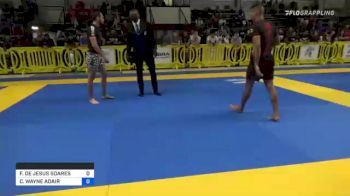 FERNANDO DE JESUS SOARES vs CAMERON WAYNE ADAIR 2021 Pan IBJJF Jiu-Jitsu No-Gi Championship