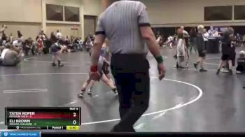 50 lbs Finals (2 Team) - Taten Roper, Missouri Gold vs Eli Brown, Indiana Assassins