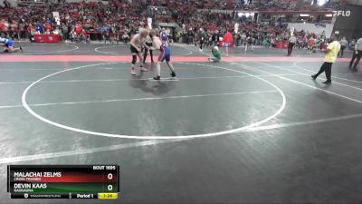 175 lbs Cons. Round 4 - Malachai Zelms, Crass Trained vs Devin Kaas, Kaukauna