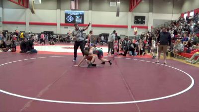 112 lbs Round 1 - Emory Gibisch, Tiger Youth Wrestling vs Charlotte Erreca, Elevate Wrestling Club