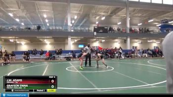 110 lbs Finals (2 Team) - Grayson Swan, Medina Highland vs J.W. Adams, Graham