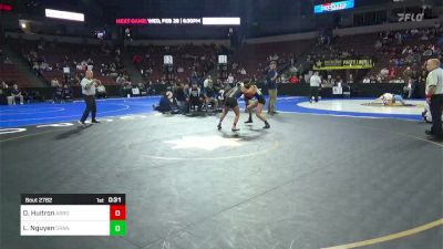 100 lbs Consi Of 8 #2 - Destiny Huitron, Arroyo (SS) vs Lauren Nguyen, Granada