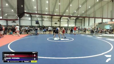 175 lbs 1st Place Match - Ryan Clink, CA vs Ezekiel McEwen, WA